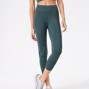 Outdoor Voices TechSweat Core 3/4 Legging - Evergreen - Small